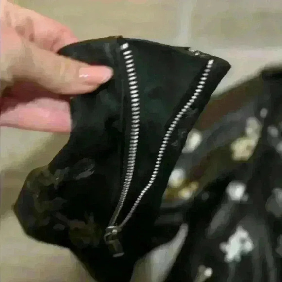 NWT MIchael Kors leather jacket XXS - Picture 2 of 6